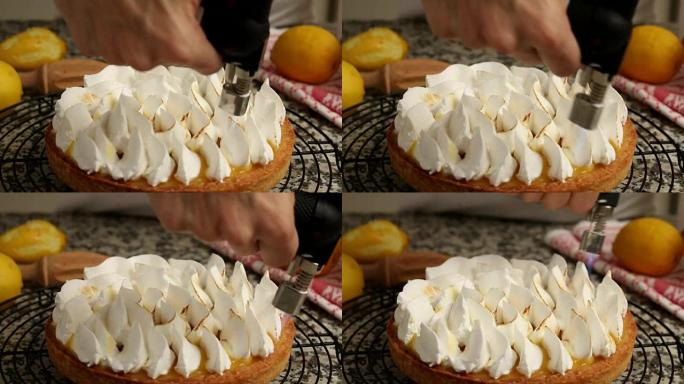 准备柠檬酥皮派