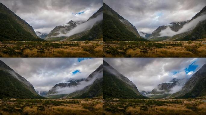 Milford Sound，Fiordland，新西兰