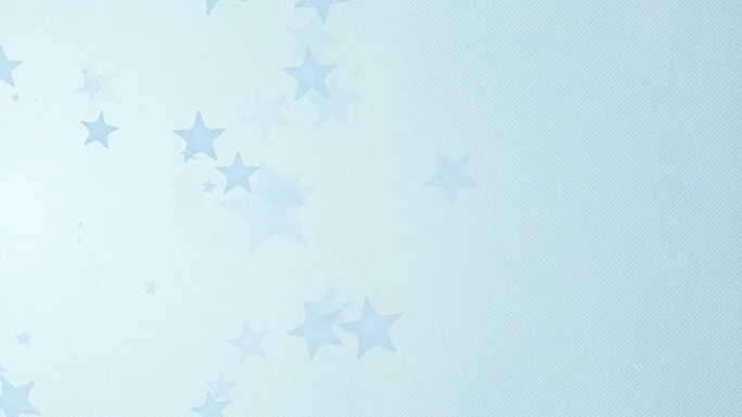 柔和简单的星星背景循环X3-蓝色 (全高清)