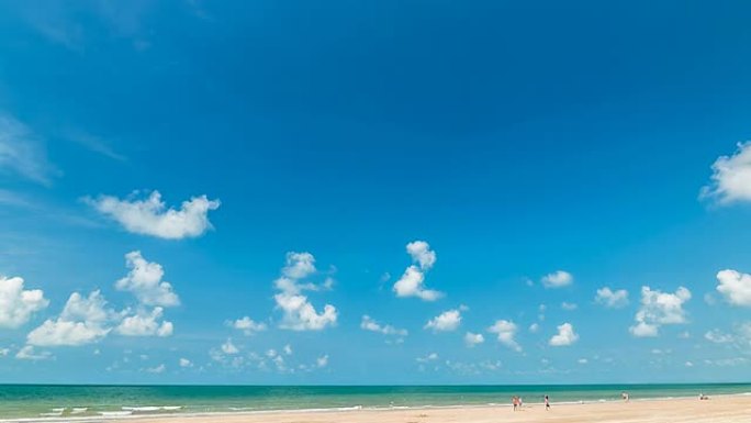 天空与海洋。时间延迟