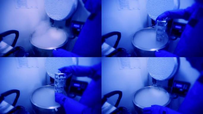 临床试验液氮器皿低温环境防护服