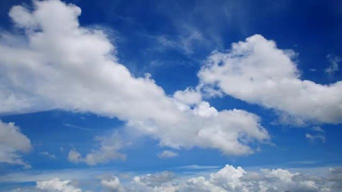 4K: 云景的美丽时光流逝