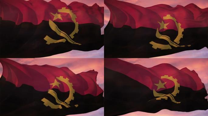 安哥拉国旗安哥拉国旗