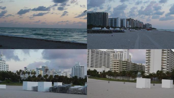 迈阿密海滩的日出