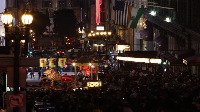 中国新年游行时间延迟
