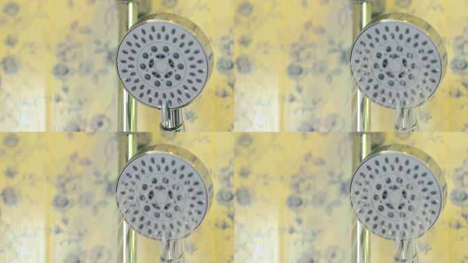 现代浴室淋浴花洒卫浴产品介绍水流水花沐浴