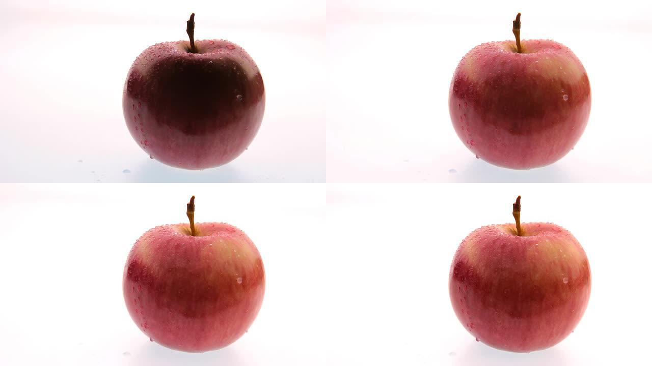 苹果的启示光影明暗果蔬