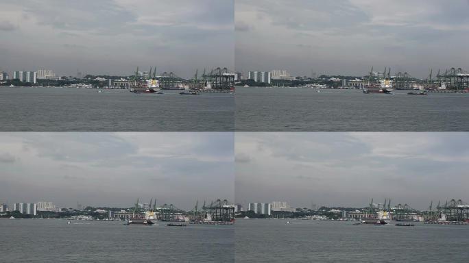 新加坡海。