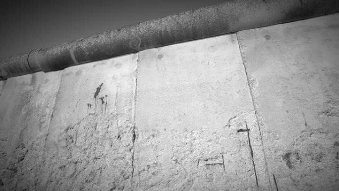 柏林墙，相机平底锅