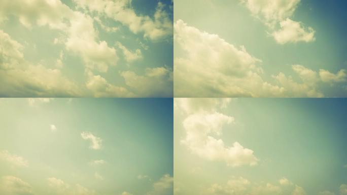 Sky Cloud延时复古色