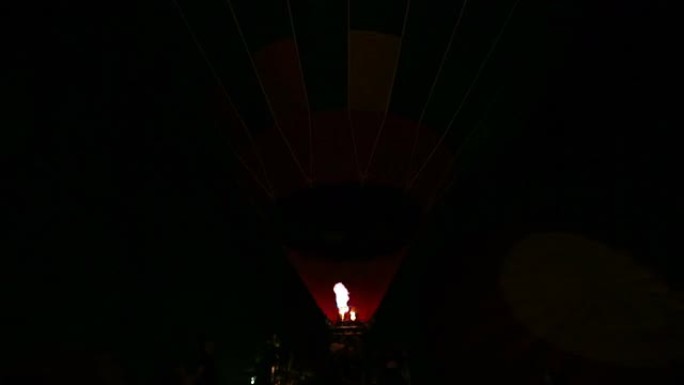 夜间热气球夜间热气球