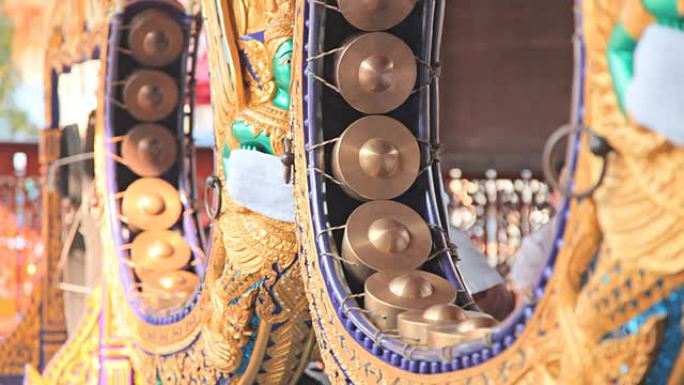 高清: 泰国锣乐器