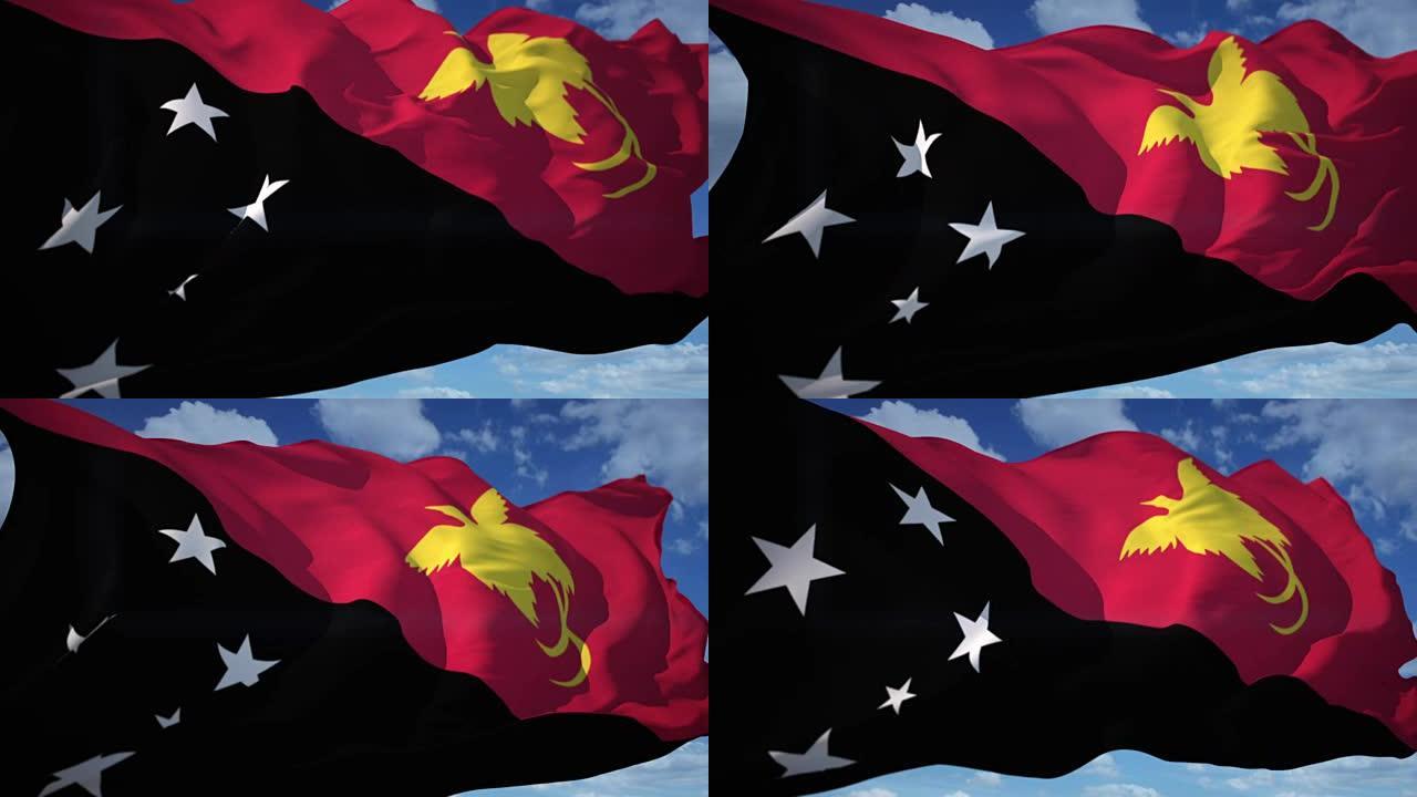巴布亚新几内亚旗巴布亚新几内亚旗