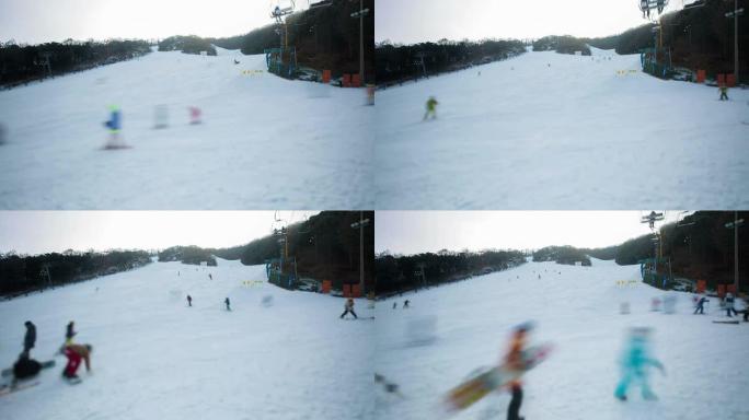 首尔滑雪场首尔滑雪场延时滑雪游玩