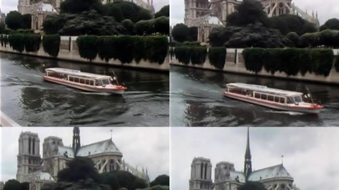 船葬经过圣母院巴黎圣母主教座堂天主教