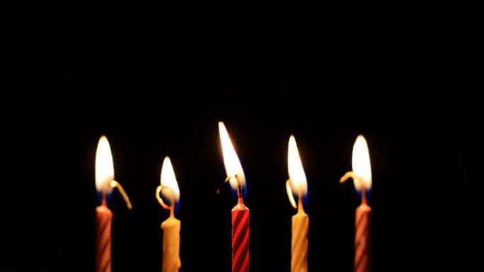 生日蜡烛-延时