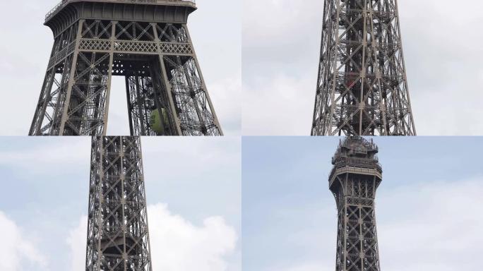 巴黎埃菲尔铁塔拔地而起