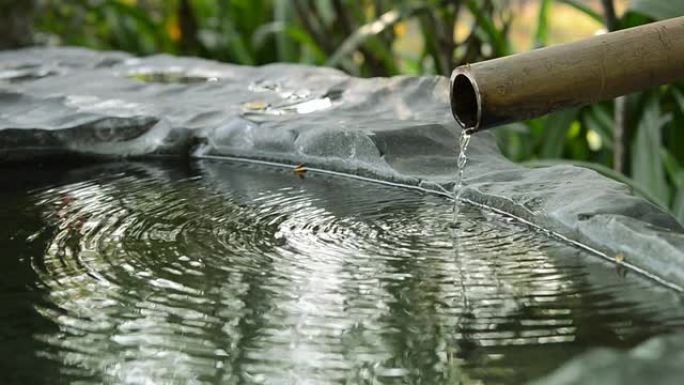 封闭水资源节约用水清澈