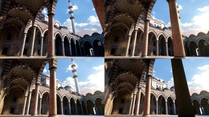3 d Suleymaniye清真寺