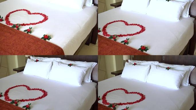 浪漫的床