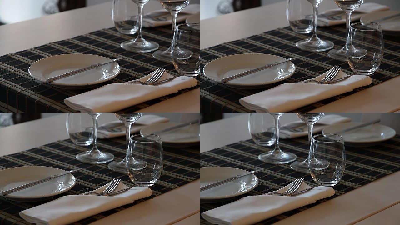 食品餐厅餐桌玻璃板