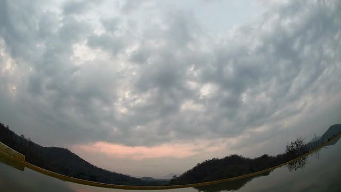 日出，时间流逝