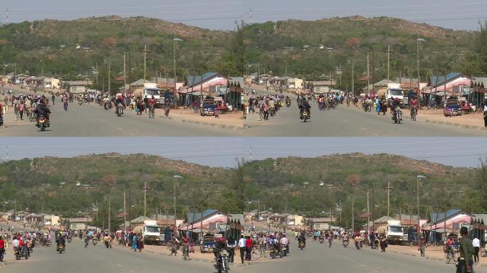 非洲小镇高街