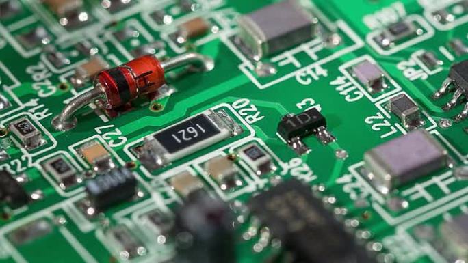 微电路。芯片科技硬件电路板人工智能