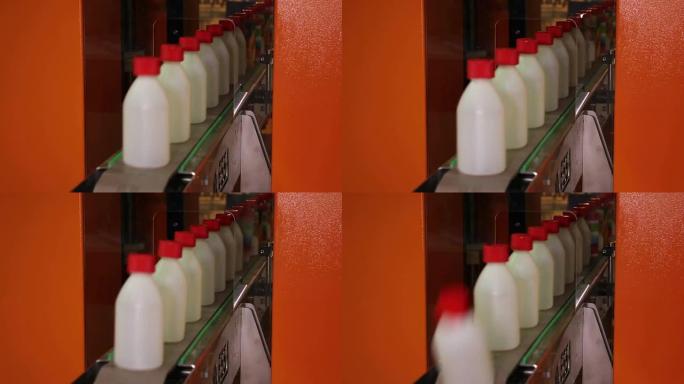 饮料装瓶标签2传动自动传送生产线