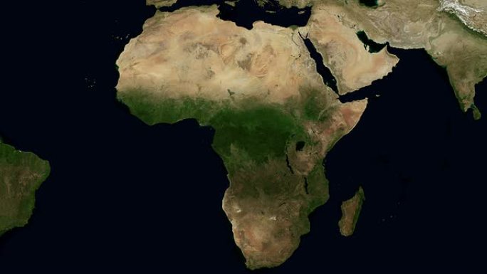非洲的季节。全高清和可循环