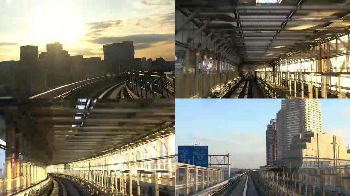 4K VDO: 通勤列车超速行驶