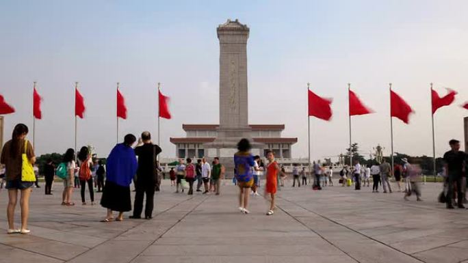 北京天安门广场国家代表中国地标雄伟建筑