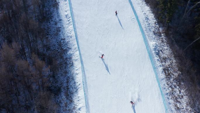4k吉林长白山万达滑雪场