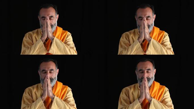 高级佛教徒祈祷