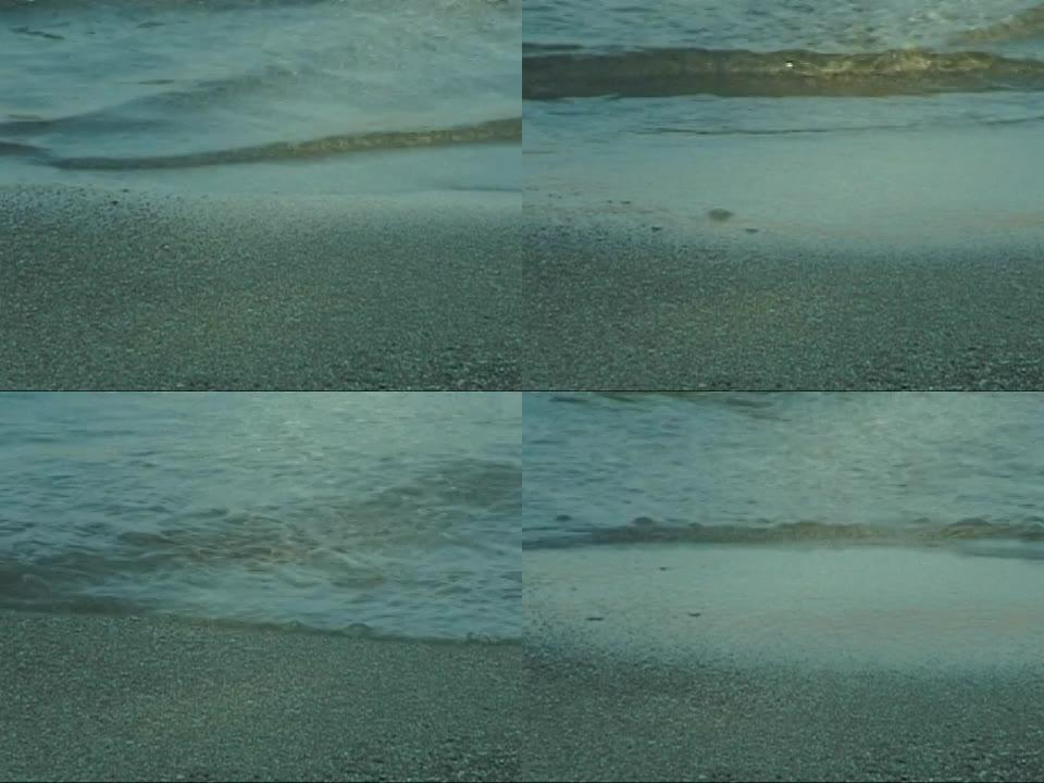 沙质海岸海水