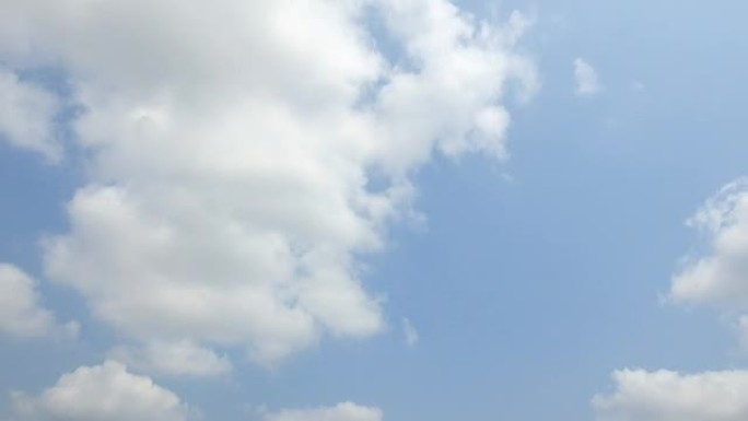 高清1920x1080蓝天上的延时云