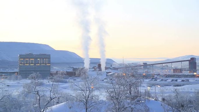 瑞典基鲁纳铁矿精炼厂