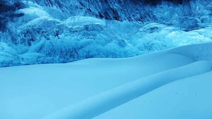 冰岛冰洞全景