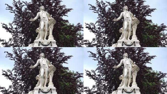莫扎特雕像-4k城市雕塑