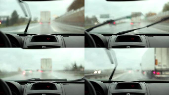 HD:在雨中驾驶汽车