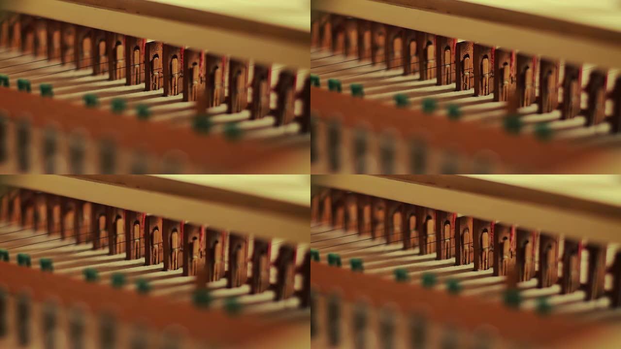 Harpsichord或Clavicembalo力学