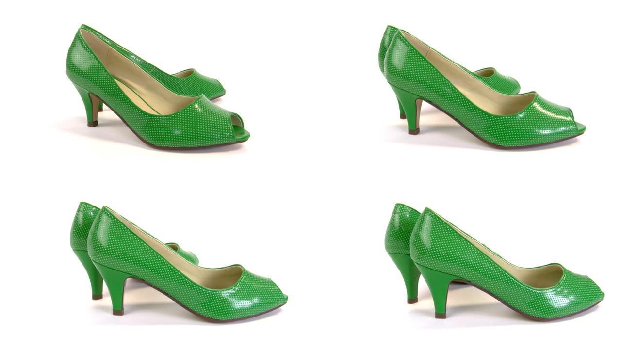 绿色鞋子绿色鞋子