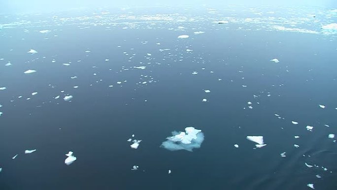 南极冰原雪林雪景冰天雪地