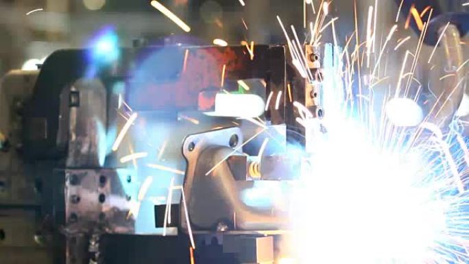 机器人焊接现代化工业金属焊接