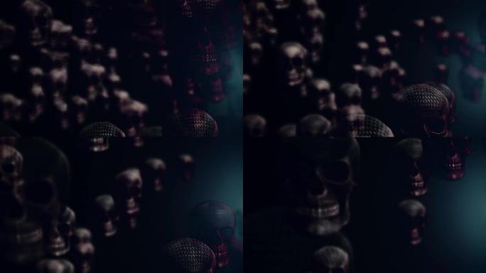 万圣节飞行骨架