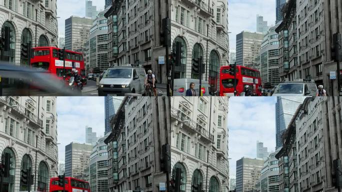伦敦Gracechurch街和Leadenhall大厦（4K/UHD到HD）