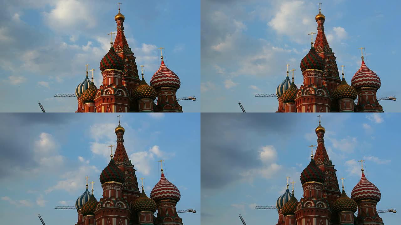 圣巴西尔大教堂。莫斯科俄罗斯联邦