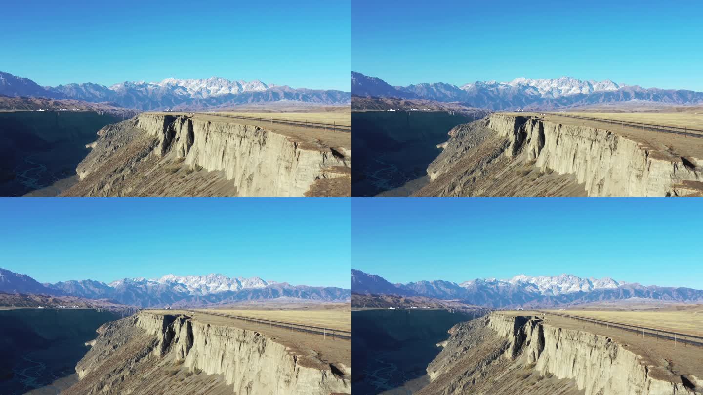 新疆安集海大峡谷航拍视频