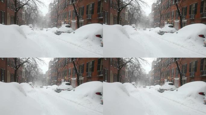 波士顿暴雪2015。波士顿历史上降雪最多的冬天