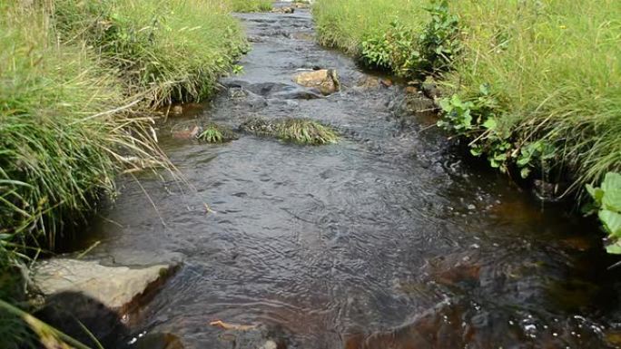 约克郡Hutton Le Hole附近的河流